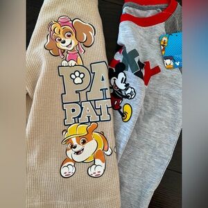 Kids Cartoon Character Pajama Set